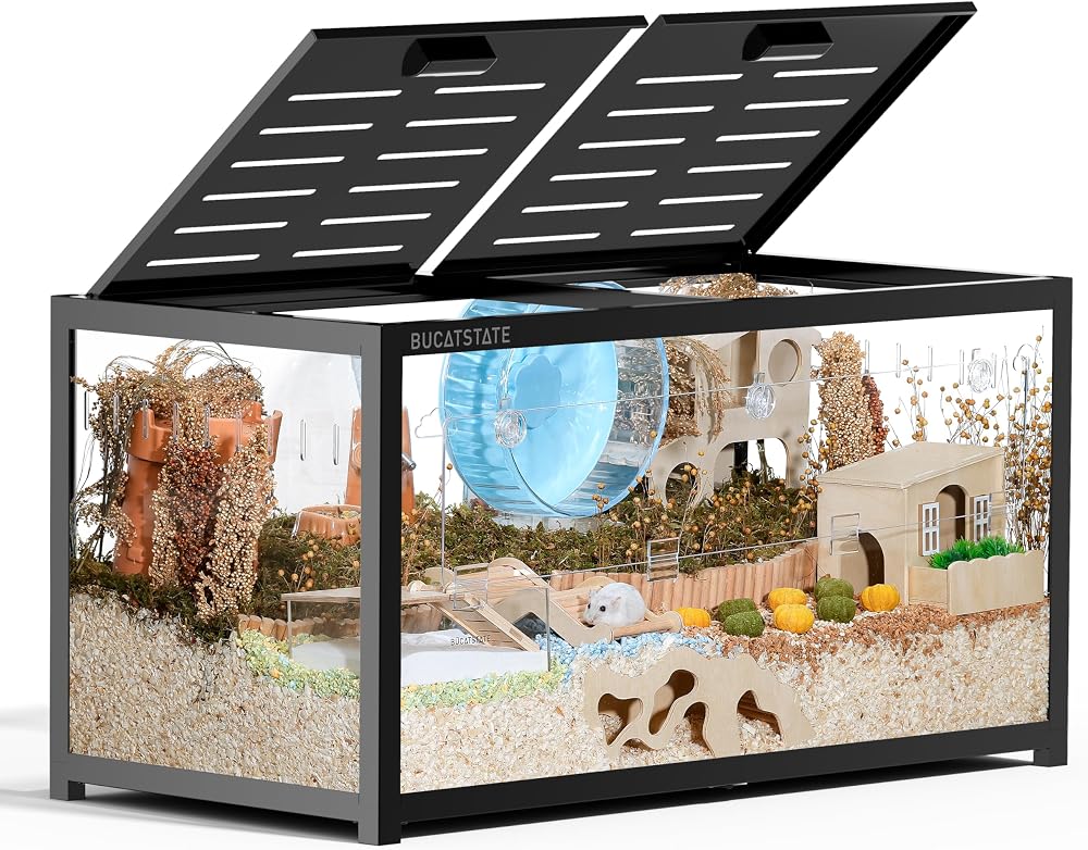 Hamster Cage 3.0 Large Stackable 100L x 50W x 52H cm 0.5m²