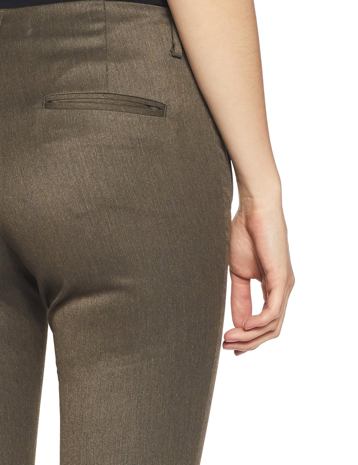 annabelle by pantaloons women's poly viscose lycra trouser