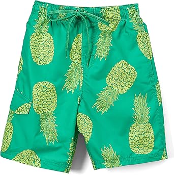 boys pineapple swim shorts