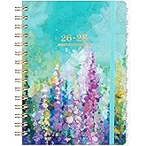 2026-2028 Monthly Planner/Calendar - 3 Year Monthly Planner 2026-2028, Jan. 2026 - Dec. 2028, 6.3" x 8.4", Calendar Planner, 3 Year Calendar 2026-2027-2028 with 36 monthly calendar Tabs, Pocket, Hardcover - Oil Painting