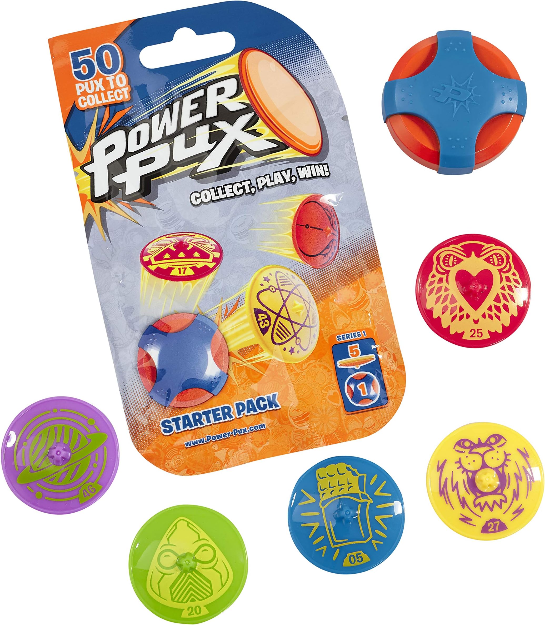 Goliath Power Pux Starter Pack for Boys 5+, Multi-Colour