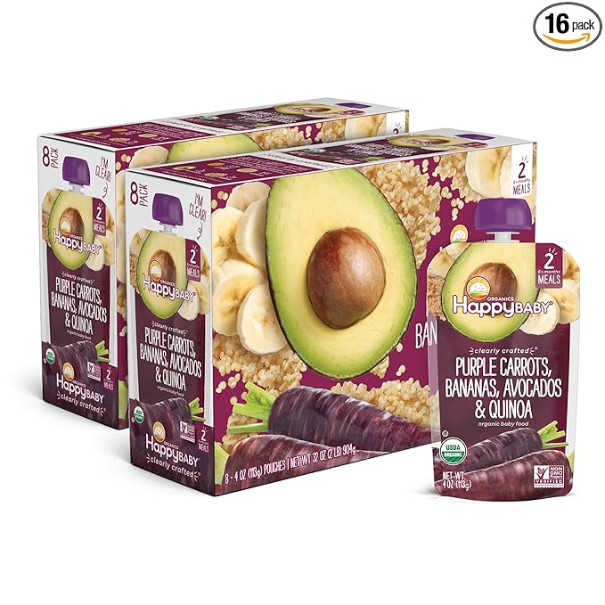 purple carrot baby food