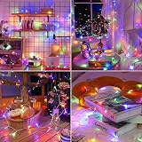 Ollny 30m 300 LED Christmas Tree Lights with Remote Mains Powered Multicolor view 6