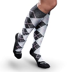 Core-Spun Moderate (20-30mmHg) SupportPatterned