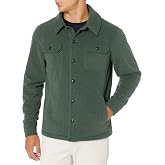 Amazon Essentials Men's Long-Sleeve Polar Fleece Shirt Jacket for Winter, Jackets