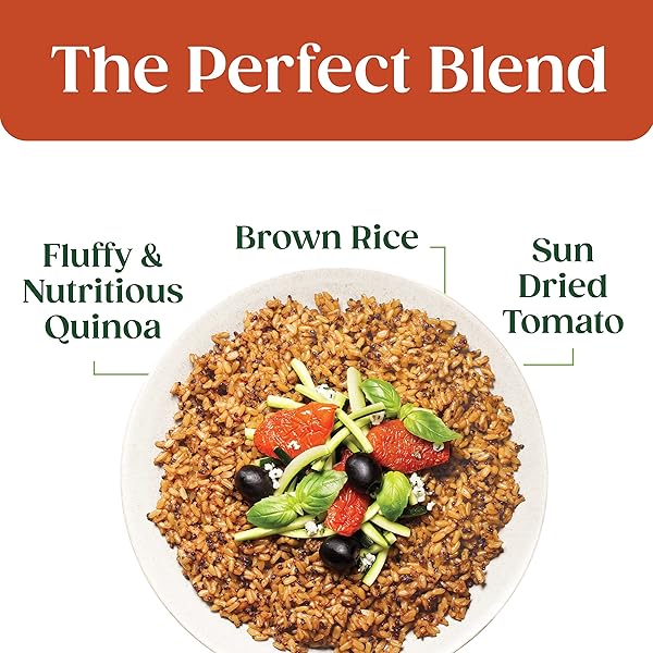 SEEDS OF CHANGE ORGANIC QUINOA & BROWN RICE WITH SUN-DRIED TOMATO, 8.5 OUNCES
