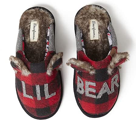 adult lil bear slippers