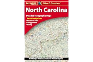 Delorme Atlas & Gazetteer North Carolina