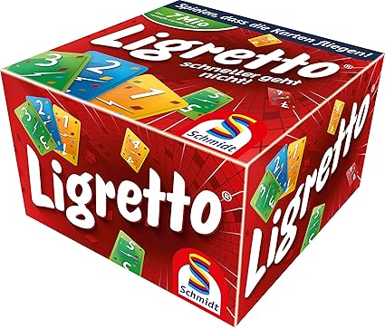 Schmidt Spiele 01301 - Ligretto rot, Kartenspiel