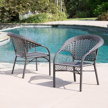 Amazon Com Christopher Knight Home 283577 Malibu Dark Grey