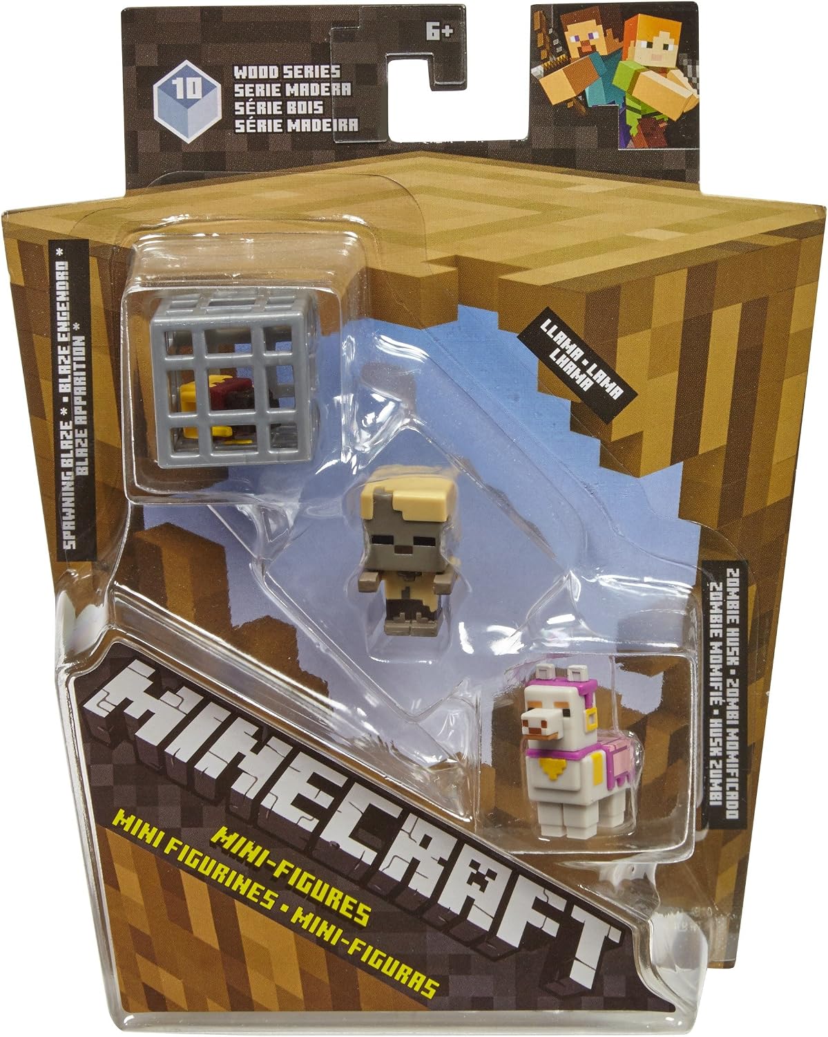 Amazon Co Jp Minecraft ミニストレイスケルトン Zomatchboxie Pigman チキンジョッキー 攻撃アイアンゴーレムフィギュア 3パック Toys