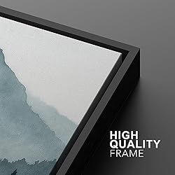 MUDECOR Framed Canvas Print Wall Art Set Misty Pine