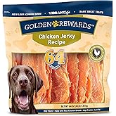 Golden Rewards Jerky Recipe Dog Treats (Chicken Jerky, 64 oz, 1 Pack)