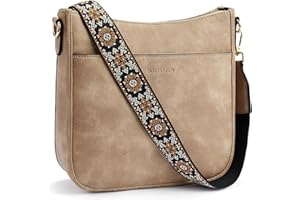 BOSTANTEN Purses For Women Leather Handbags Crossbody Purse Ladies Hobo Shoulder Bag with Adjustable Strap