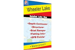FISHING HOT SPOTS Wheeler Lake Fishing Map