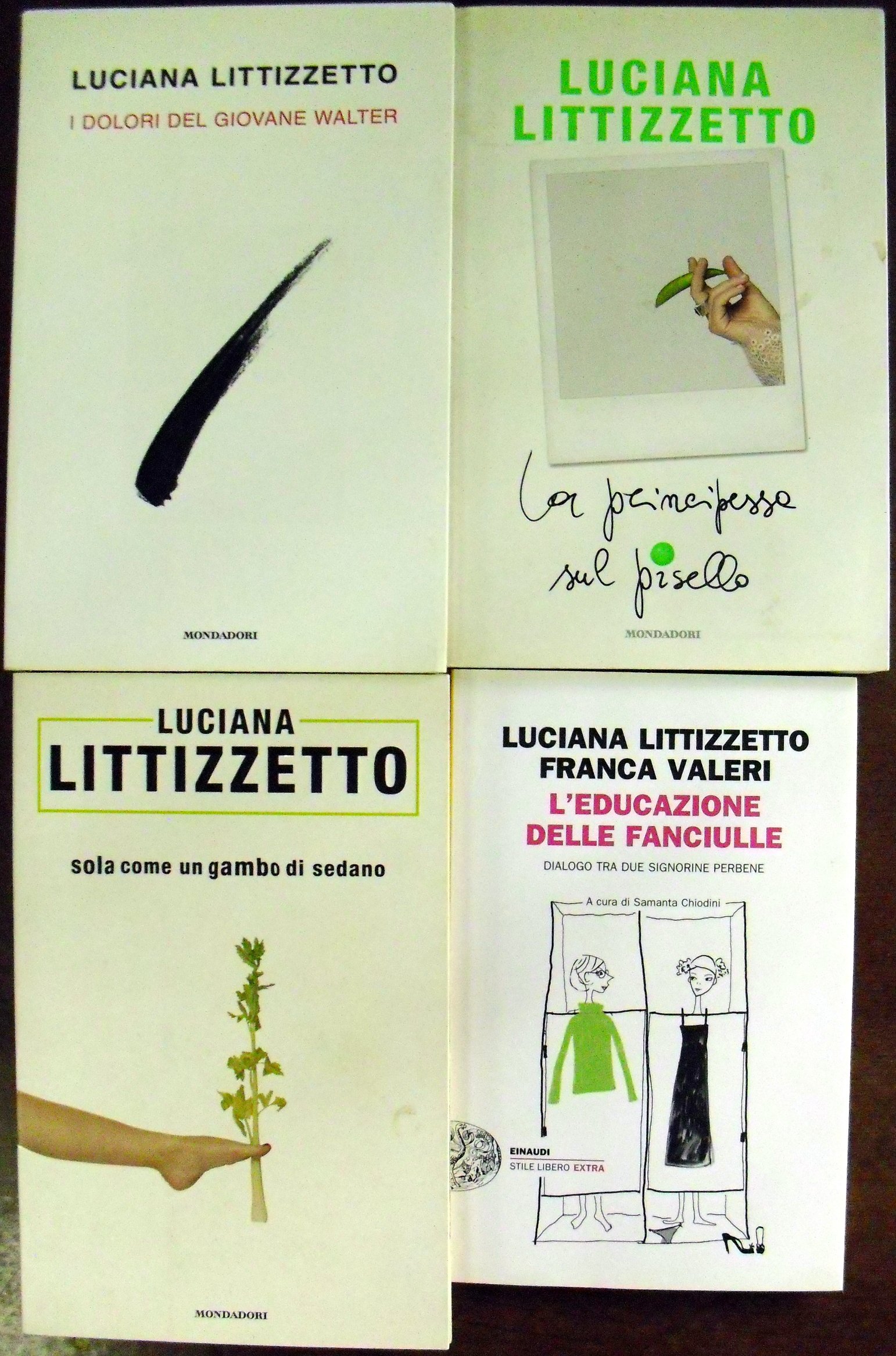 Amazon It Lotto 4 Libri Comici Luciana Littizzetto Franca Valeri Walter Principessa Sedano Luciana Littizzetto Libri