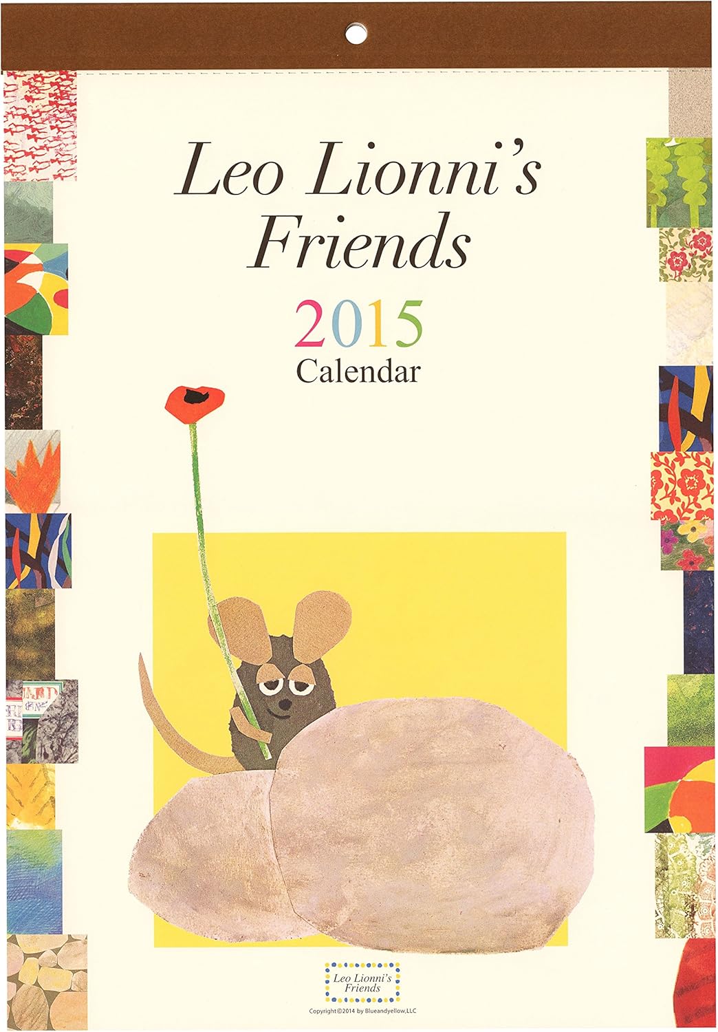 Amazon Leo Lionni レオ レオニ カレンダー 壁掛け フレデリック 15年1月から12月対応 手帳 カレンダー 文房具 オフィス用品