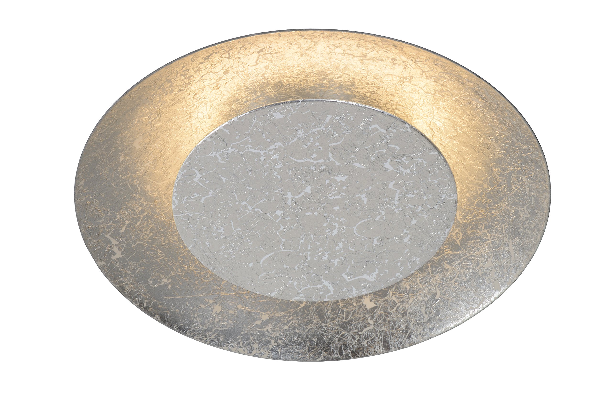 Lucide FOSKAL - Flush Ceiling Light - Ø 21,5 cm - LED - 1x6W 2700K - Silver