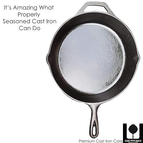 Cast Iron Sam's 100% Natural Cast Iron Seasoning Oil Clean