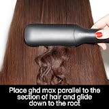 ghd Max Wide Plate Hair Straightener & Styler Black UK Plug view 4