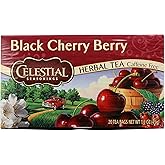 Celestial Seasonings Black Cherry Berry Herbal Tea, 20 Count