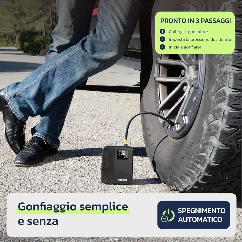 Mini Compressore Aria Portatile