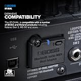 BOSS BT-DUAL Wireless Dual Adaptor Bluetooth Audio and MIDI Capabilities view 4