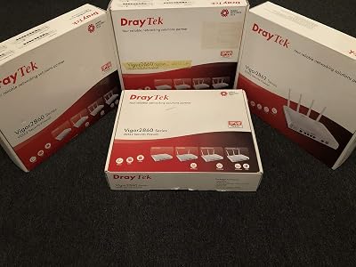 DrayTek Vigor 2860N VDSL ADSL Router Firewall Wireless N 6 Gigabit 3G