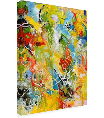 Amazon.com: Trademark Fine Art ALI17784-C3547GG Rainbow Bike