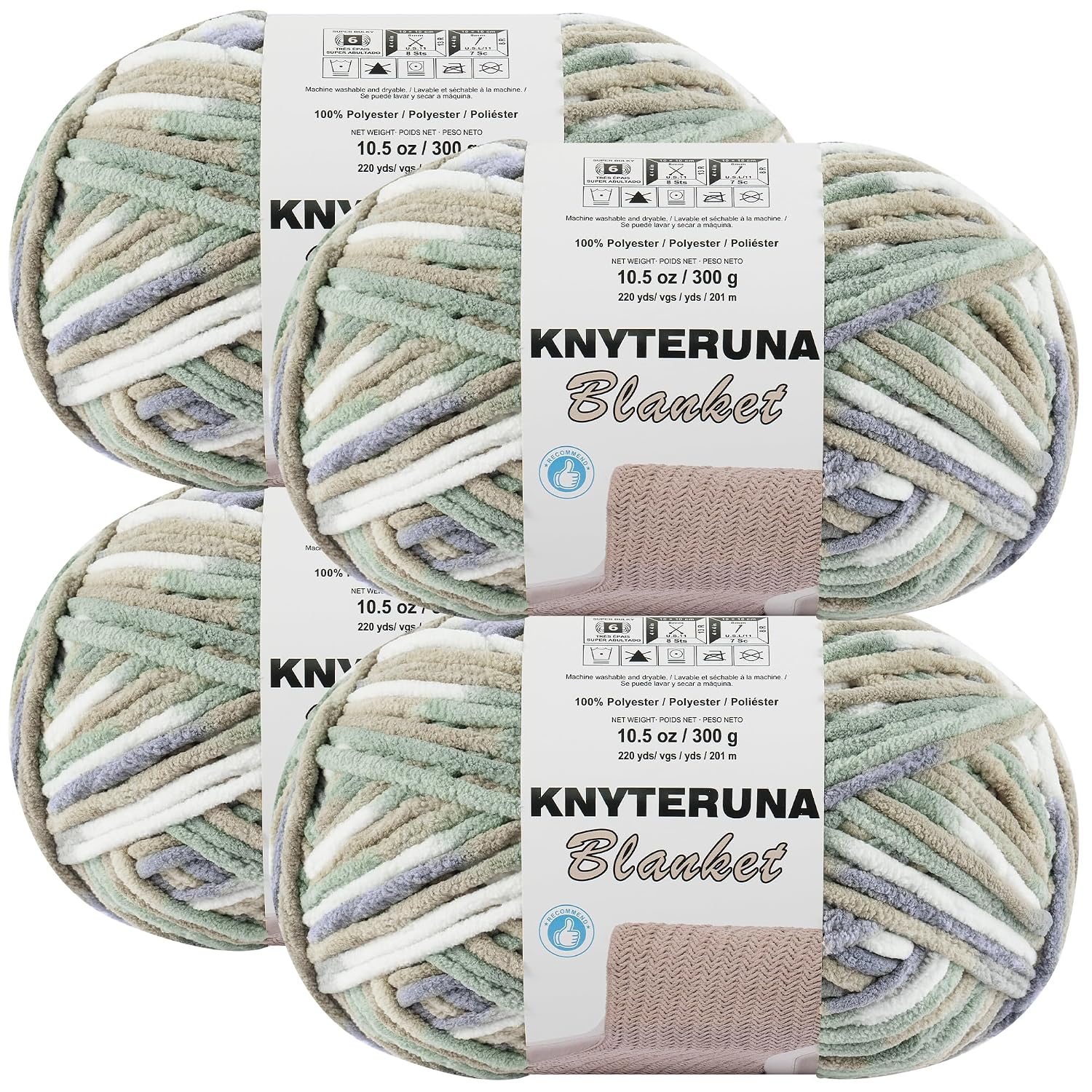 Knyteruna #6 Super Bulky Blanket Yarn