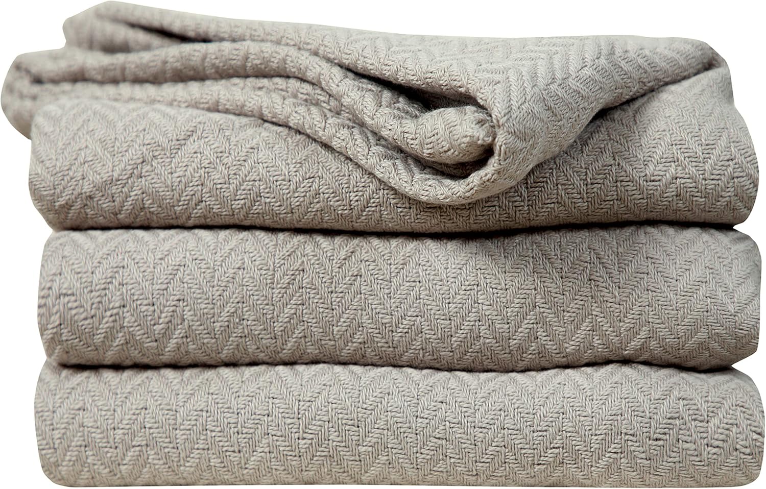 100% Soft Premium Ringspun Cotton Thermal Blanket - Full/Queen - Dark Brown - Snuggle in These Super Soft Cozy Cotton Blankets - Perfect for Layering Any Bed - Provides Comfort and Warmth for Years: Kitchen & Dining