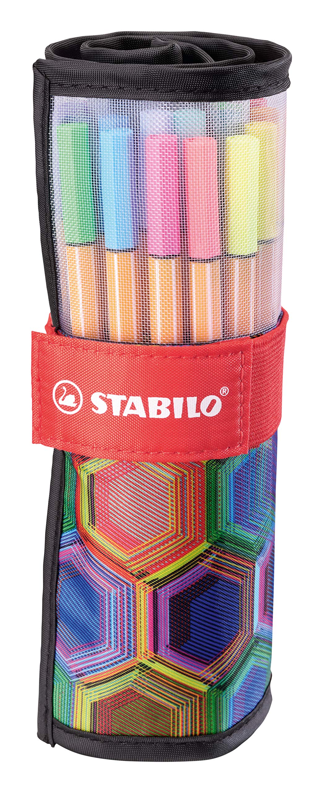 STABILO Fineliner point 88 - ARTY - Rollerset of 25 - Assorted colours