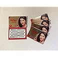 Shilpa Black Bindi Size 6 (Pack of 5 Strips) Bindi Size - 5mm