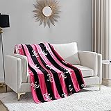 Juicy Couture Cabana Plush Hot Pink Striped