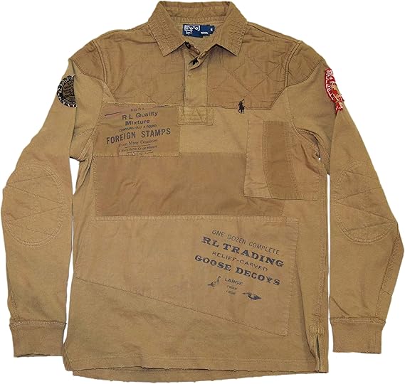 polo ralph lauren men's patchwork hoodie