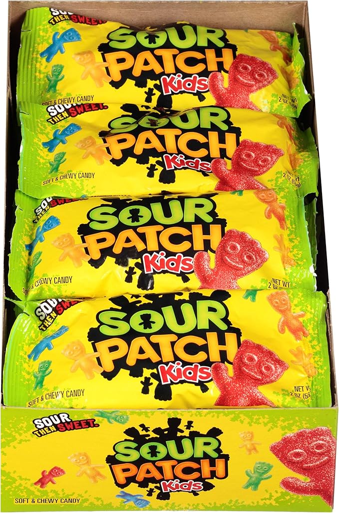 Sour Patch Kids Candy (Original, 2 Ounce Bag, Pack of 24) Amazon.ca