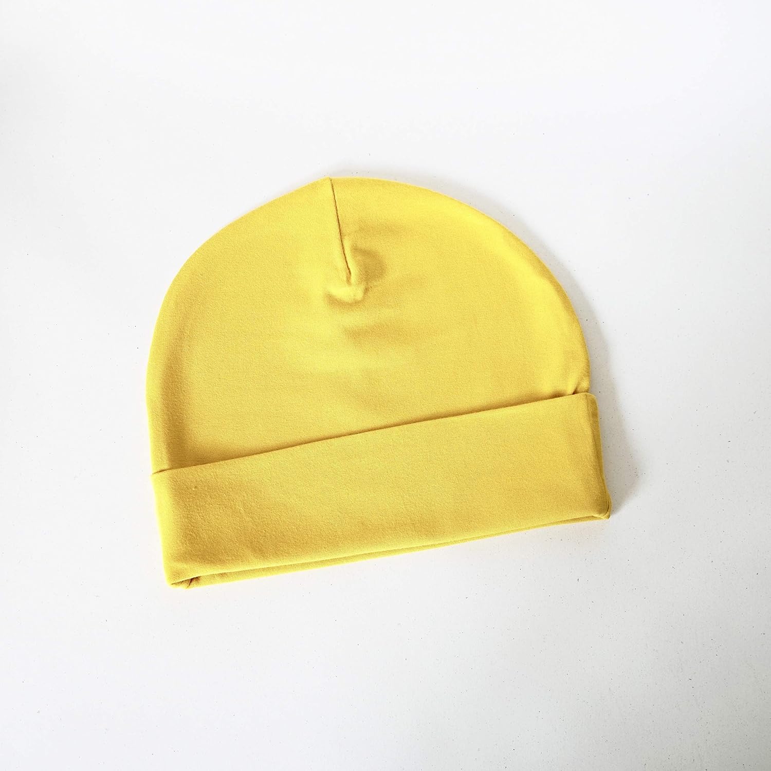 mustard yellow beanie hat