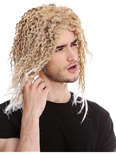 Smiffy S 43679 90er Messy Surfer Guy Wig Blonde Two Tone