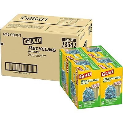glad recycling bags