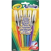 Crayola 5 Paint Brush Pens Washable Arts & Crafts (54-6201)