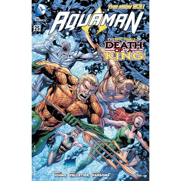 Amazon.com: Aquaman (2011-2016) #25 eBook : Johns, Geoff, Paul