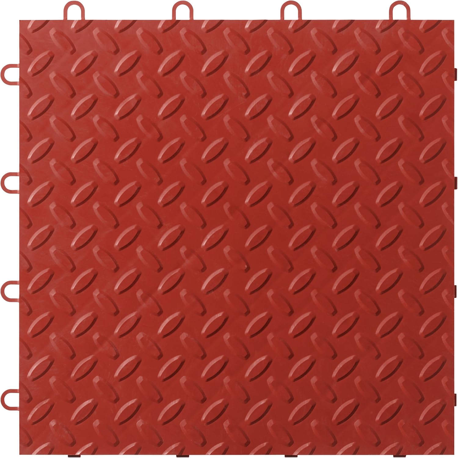 Gladiator Gaft48ttyr Red Floor Tile 48 Pack Ceramic Floor Tiles