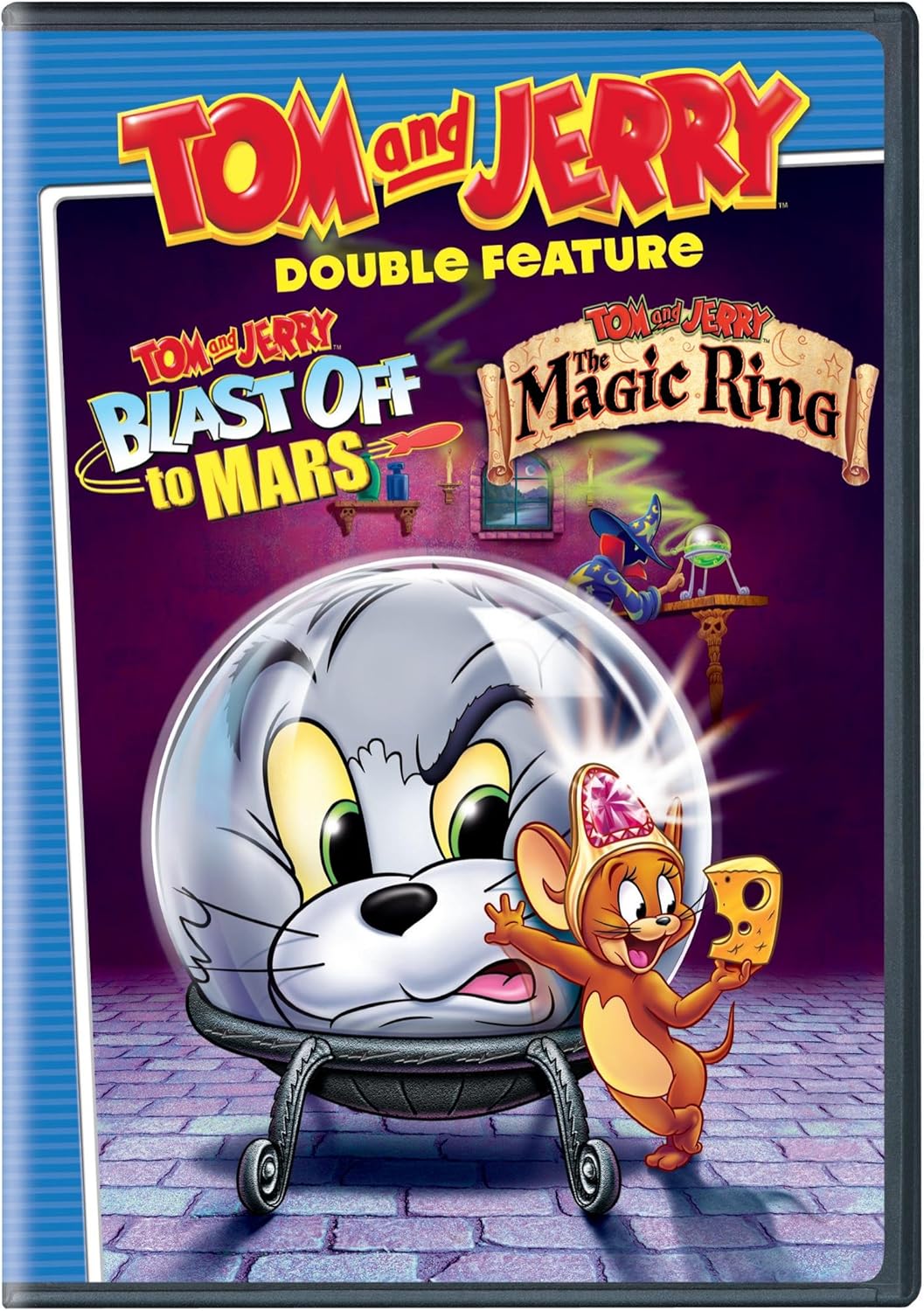 Tom and Jerry Double Feature Blast Off to Mars/The Magic Ring Region 1