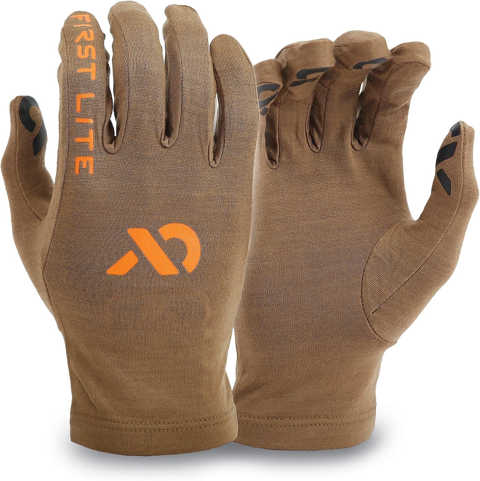 First Lite - Aerowool Liner Glove in Dry Earth XL - Dry Earth