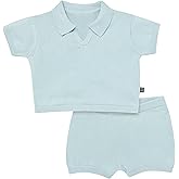 Modern Moments by Gerber baby-boys 2-piece Johnny Collar Sweater and Short Set