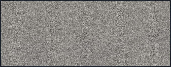 wash+dry Fußmatte Hellgrau 75x190 cm