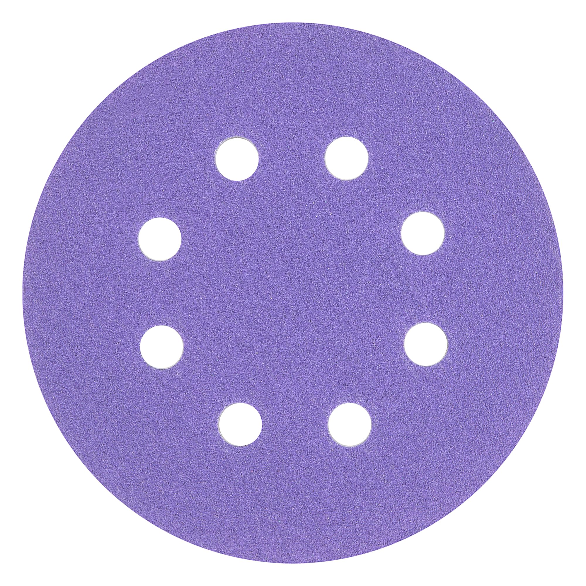 Trend Aluminium Oxide 125mm Random Orbit 120 Grit Sanding Discs, AB/125/120A, Pack of 10