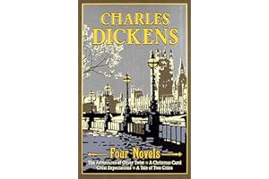 Charles Dickens: Four Novels (Leather-bound Classics)