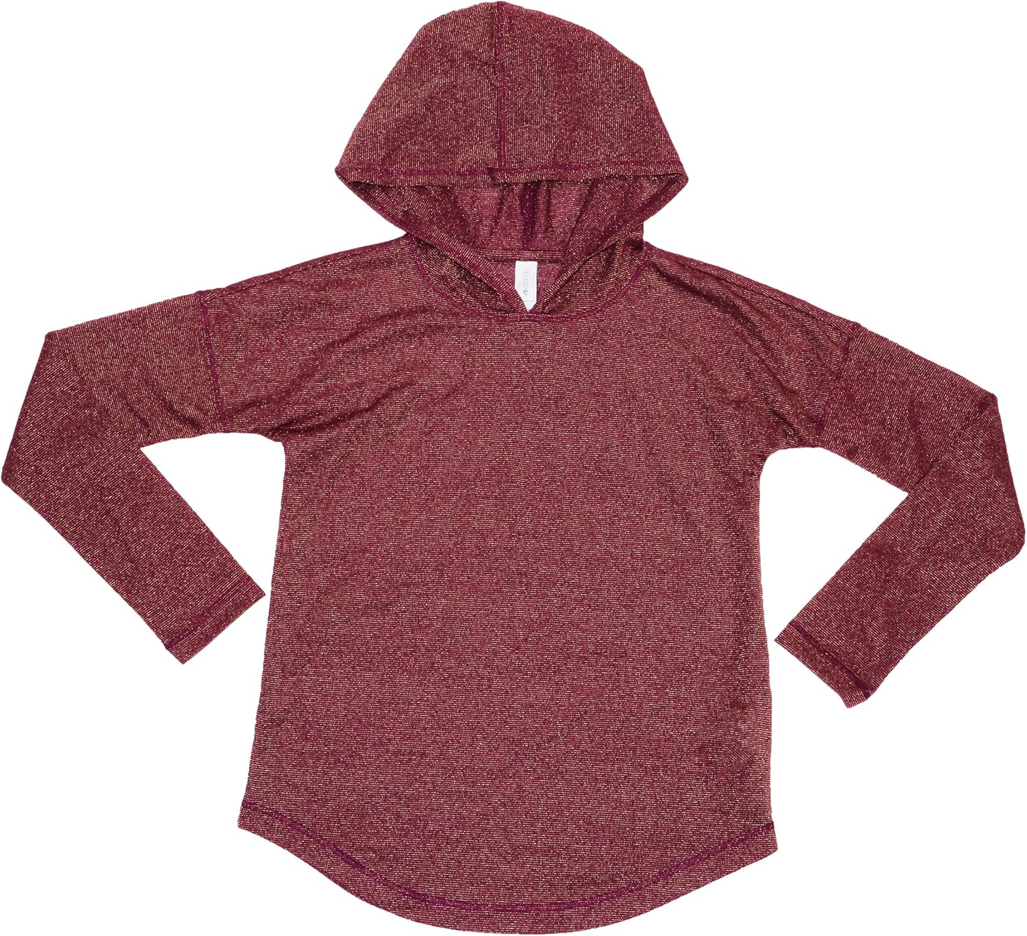 girls maroon hoodie