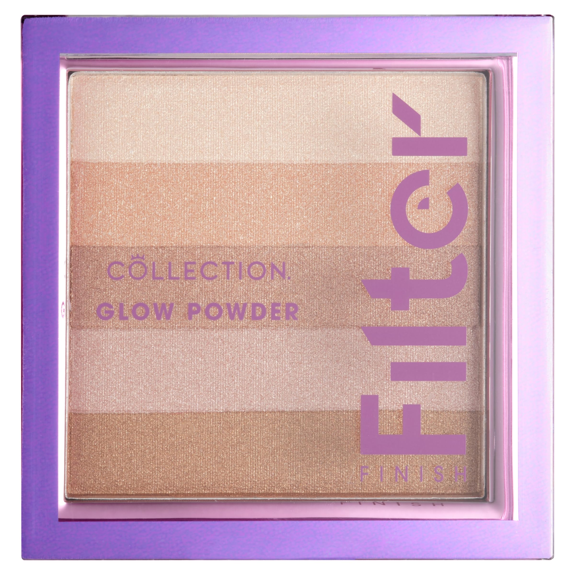Collection Cosmetics Filter Finish Glow Powder, Bronzer Kit, 10g